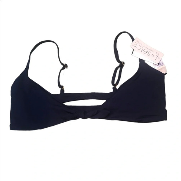 NWT L*SPACE FLASHBACK BIKINI TOP - Picture 3 of 5